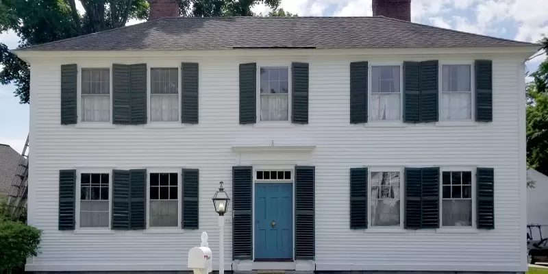 Exterior of house